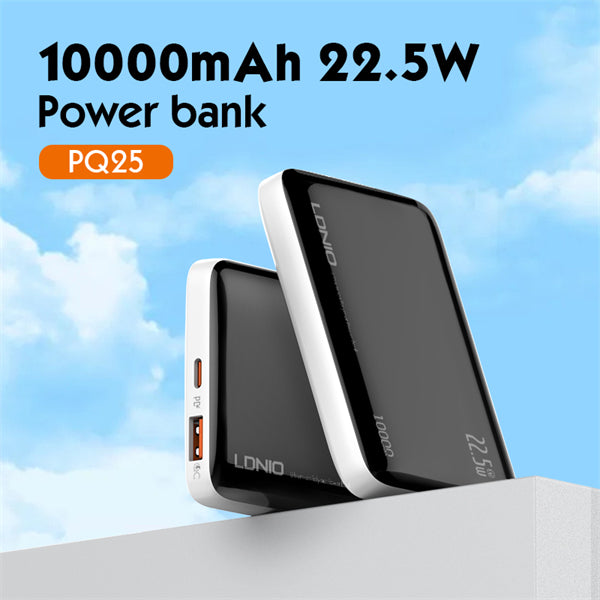 Ldnio 10000mAh 22.5W Fast Charging Power Bank PQ25