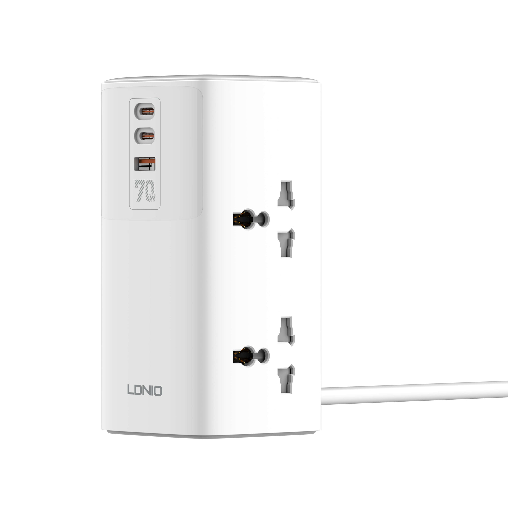 Ldnio 70W Multifunctional Universal Desktop Power Adapter SC4383 EU Plug